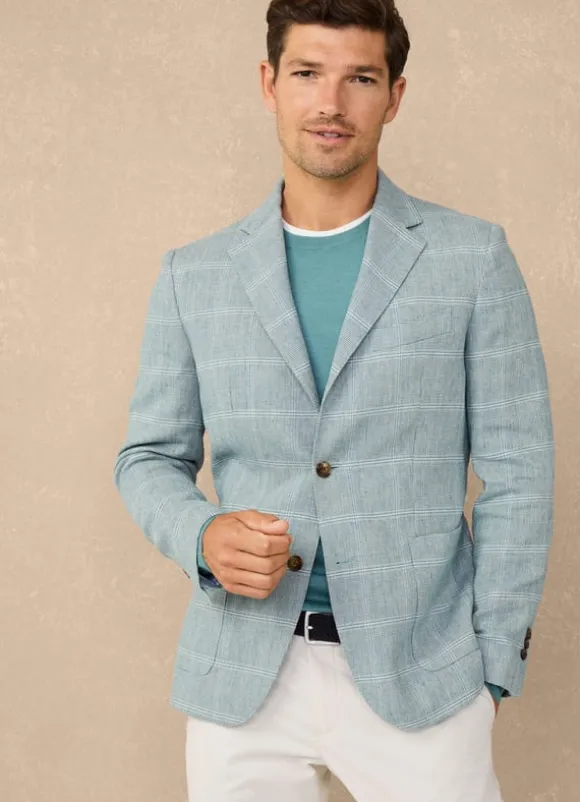 windowpane blazer