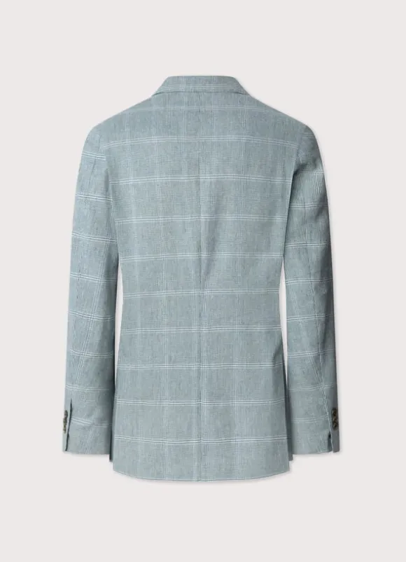 windowpane blazer