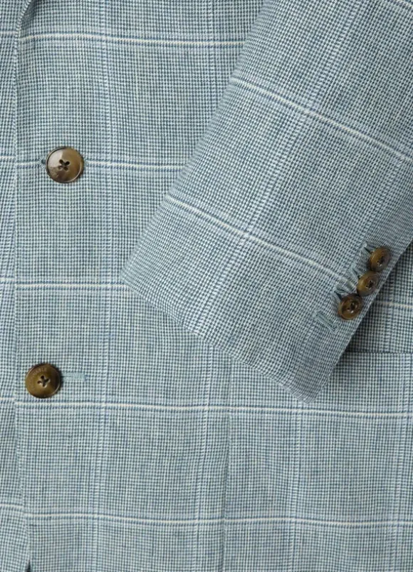 windowpane blazer